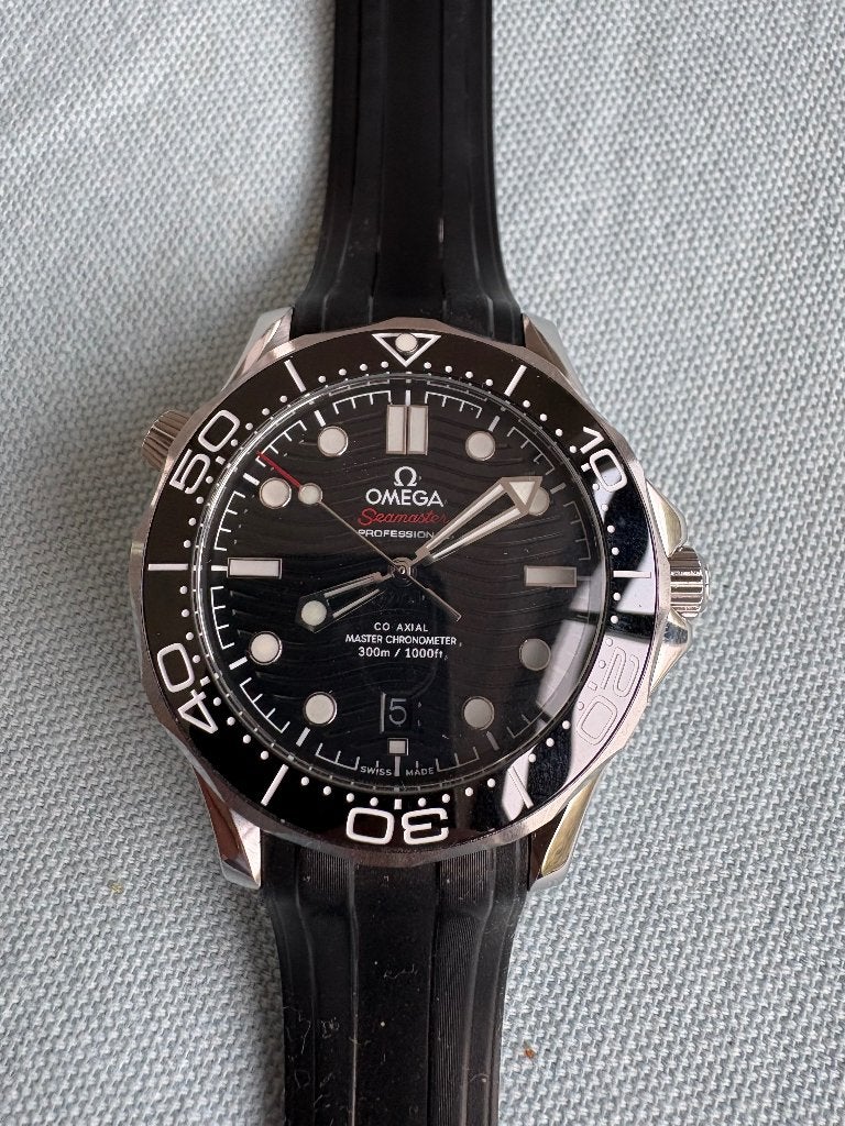 Oméga Seamaster 300 M, Montre-bracelet, Enlèvement ou Envoi, Omega, Autres matériaux