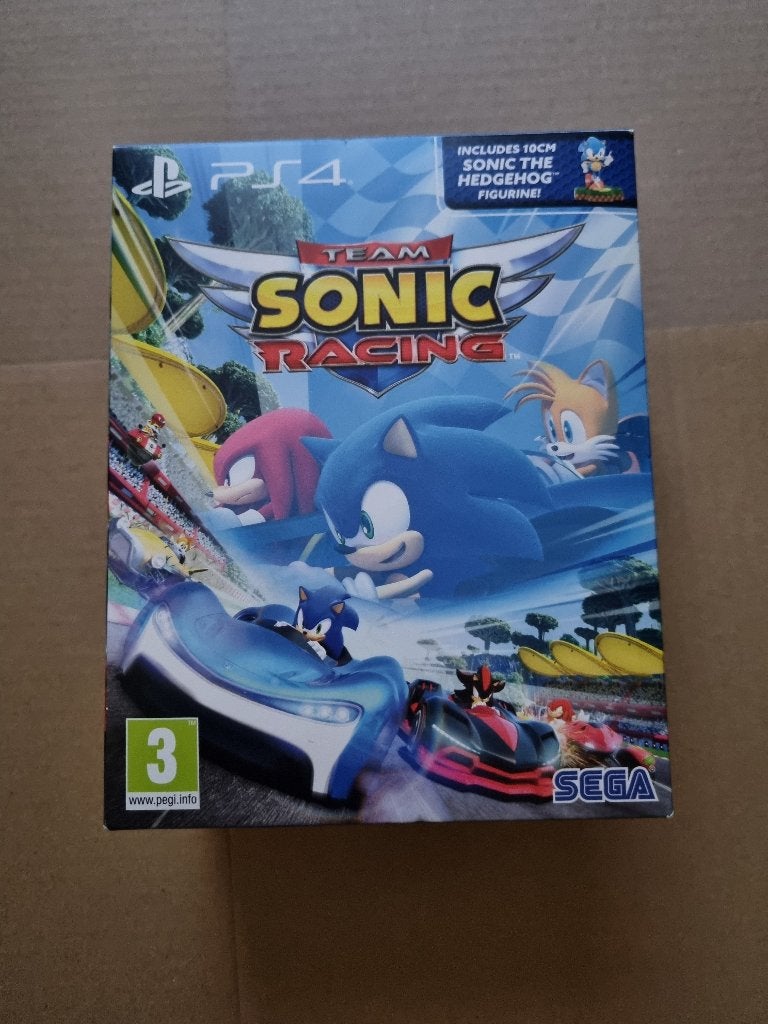 Ps4 spel : Team Sonic Racing - Collector Edition( Zeldzaam ), Games en Spelcomputers, Ophalen of Verzenden, Zo goed als nieuw