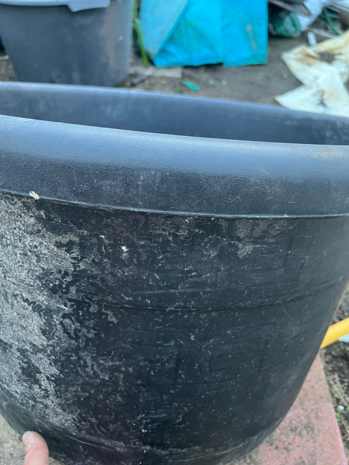 grote plantenkuip container 60 liter 66 x 40 cm, Ophalen, Kunststof, 40 cm of meer, Rond