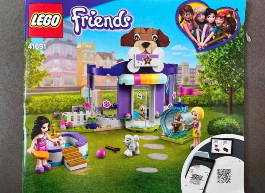 Lego friends honden dagopvang 42691, Ophalen, Zo goed als nieuw, Compleet