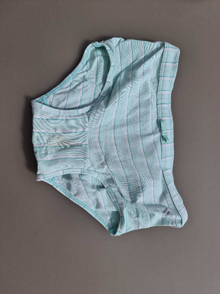 groene gestreepte onderbroek, slip, Woody, 128, Ophalen, Zo goed als nieuw