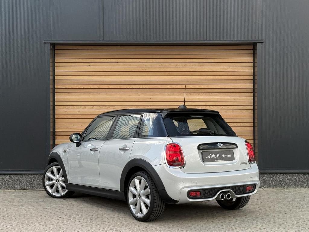 MINI Cooper S 2.0 LEDER|CARPLAY|CRUISECONTROL, Argent ou Gris, Entreprise, Boîte manuelle, Noir