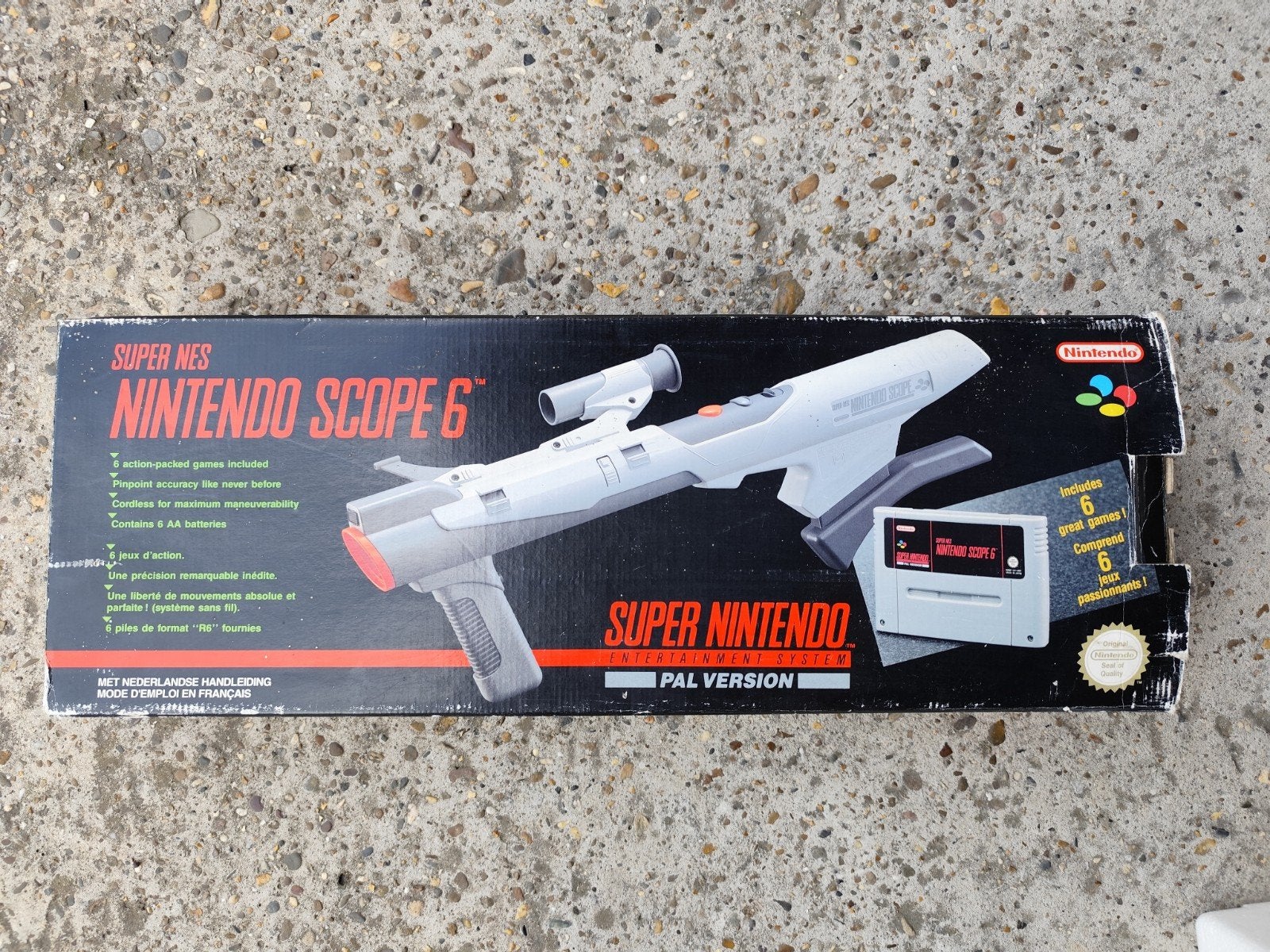 Nintendo scope 6  zeer goede staat met doos, Enlèvement