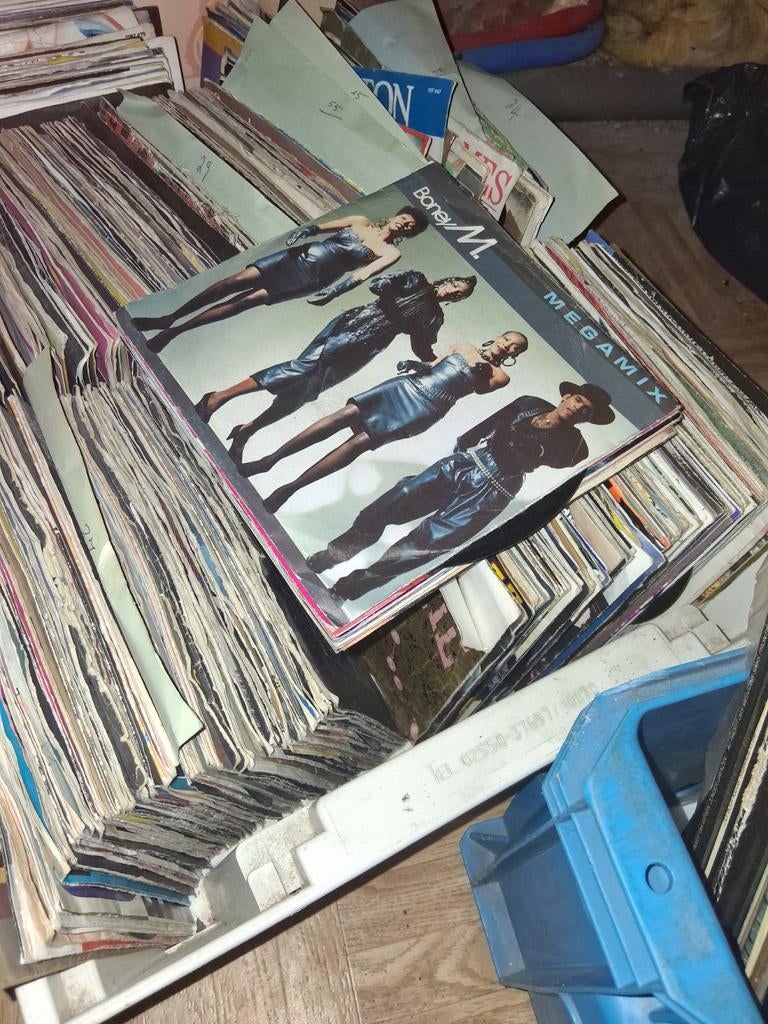 45 toeren singles, Cd's en Dvd's, Vinyl Singles, Ophalen, Gebruikt
