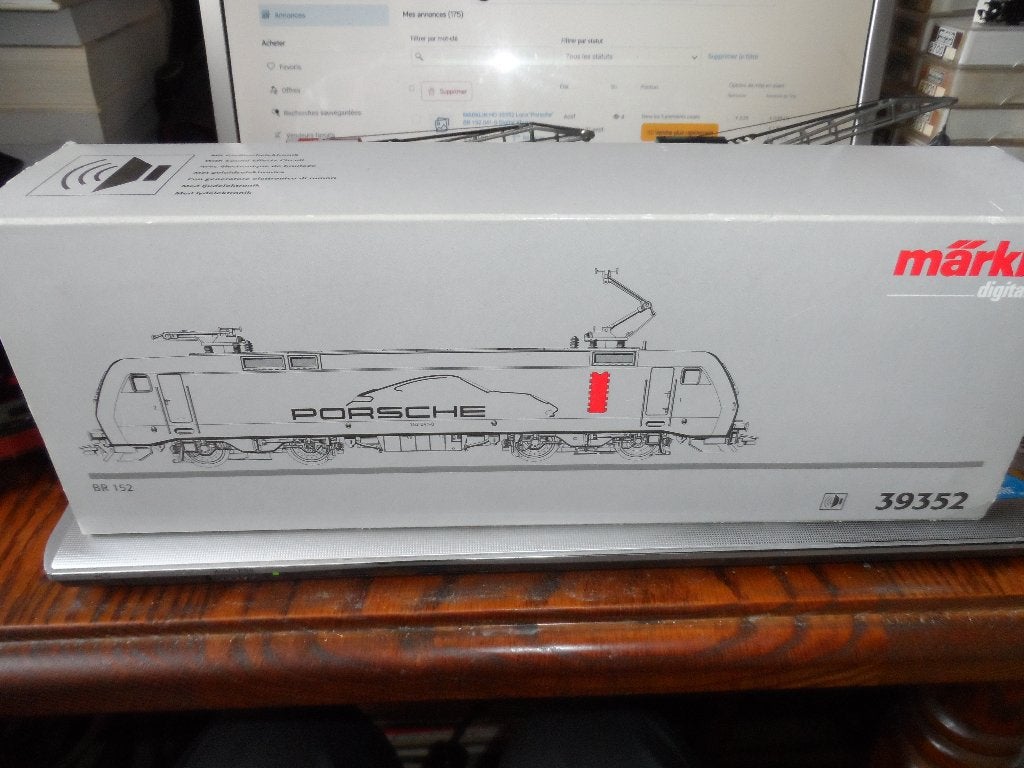 MARKLIN HO 39352 Loco."Porsche" BR 152 041-0 Digital  Klaxon, Enlèvement ou Envoi, Comme neuf, Locomotive, Courant continu ou Courant alternatif