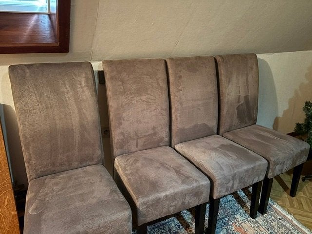 stoelen, Ophalen, Gebruikt, Bruin