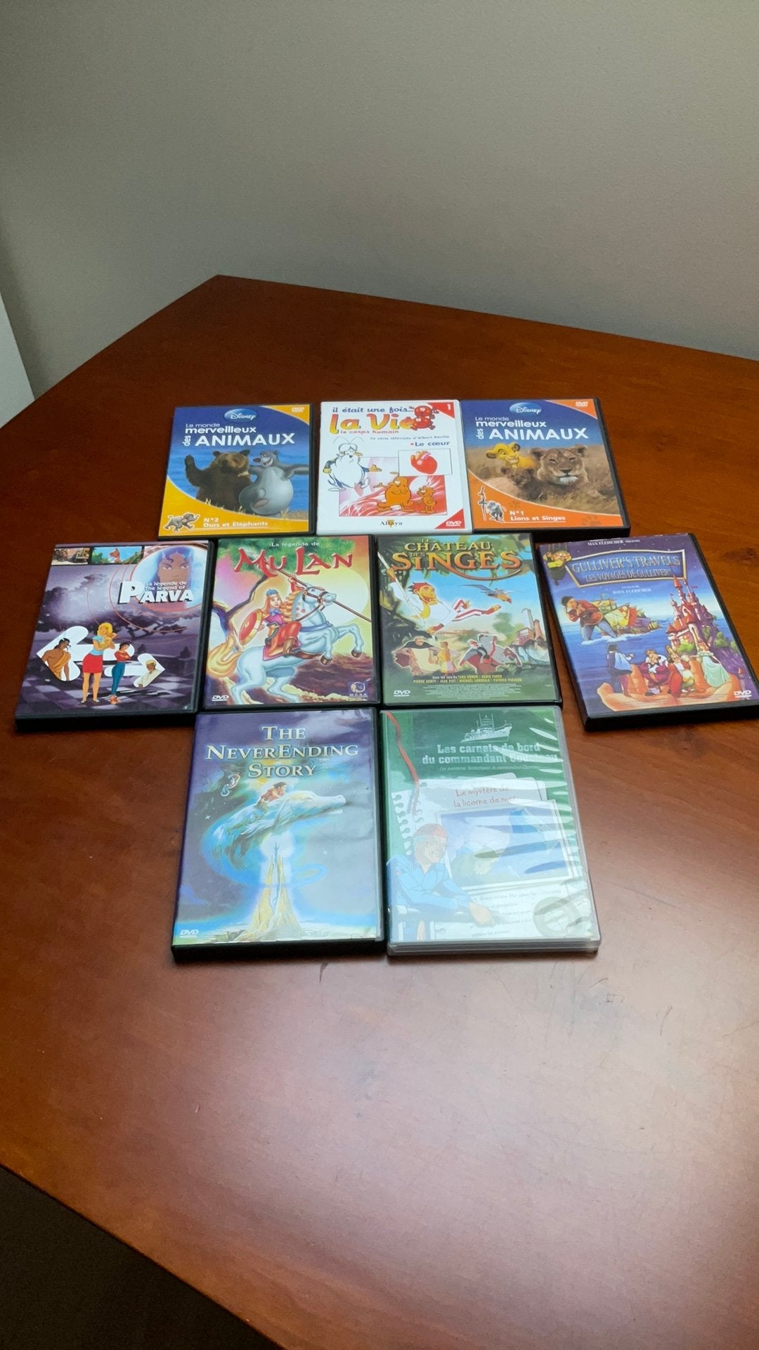 Lot de 9 dvd, Cd's en Dvd's, Ophalen of Verzenden, Zo goed als nieuw