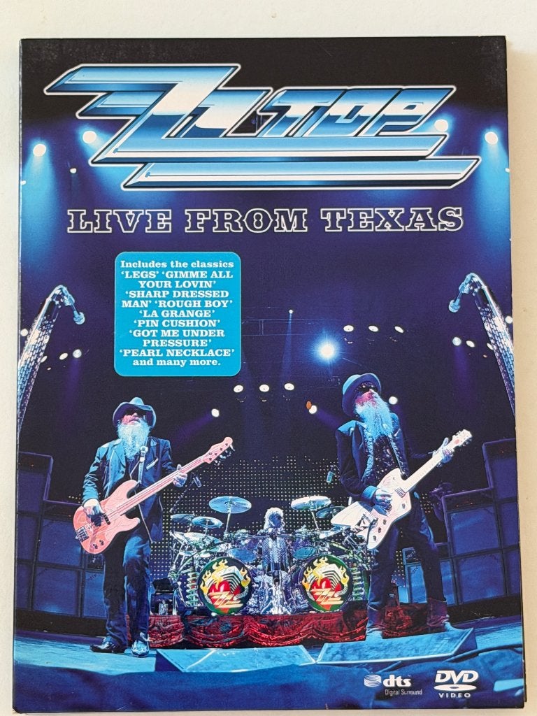 ZZ Top – Live From Texas (DVD), Alle leeftijden, Ophalen of Verzenden, Gebruikt, Concert
