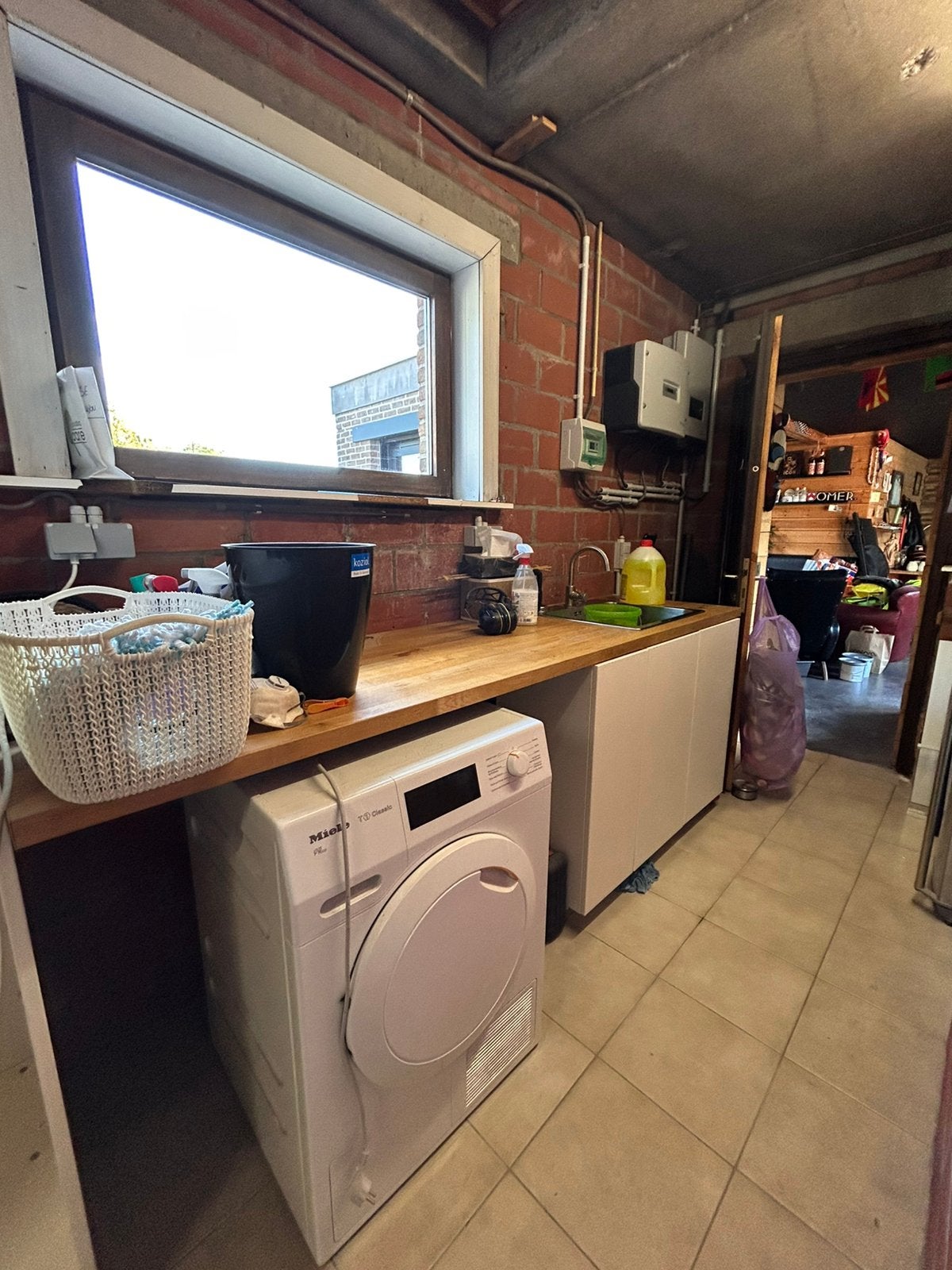 Bijkeuken voor wasmachine en droogkast voor wasplaats €100, Tuin en Terras, Ophalen, Gebruikt