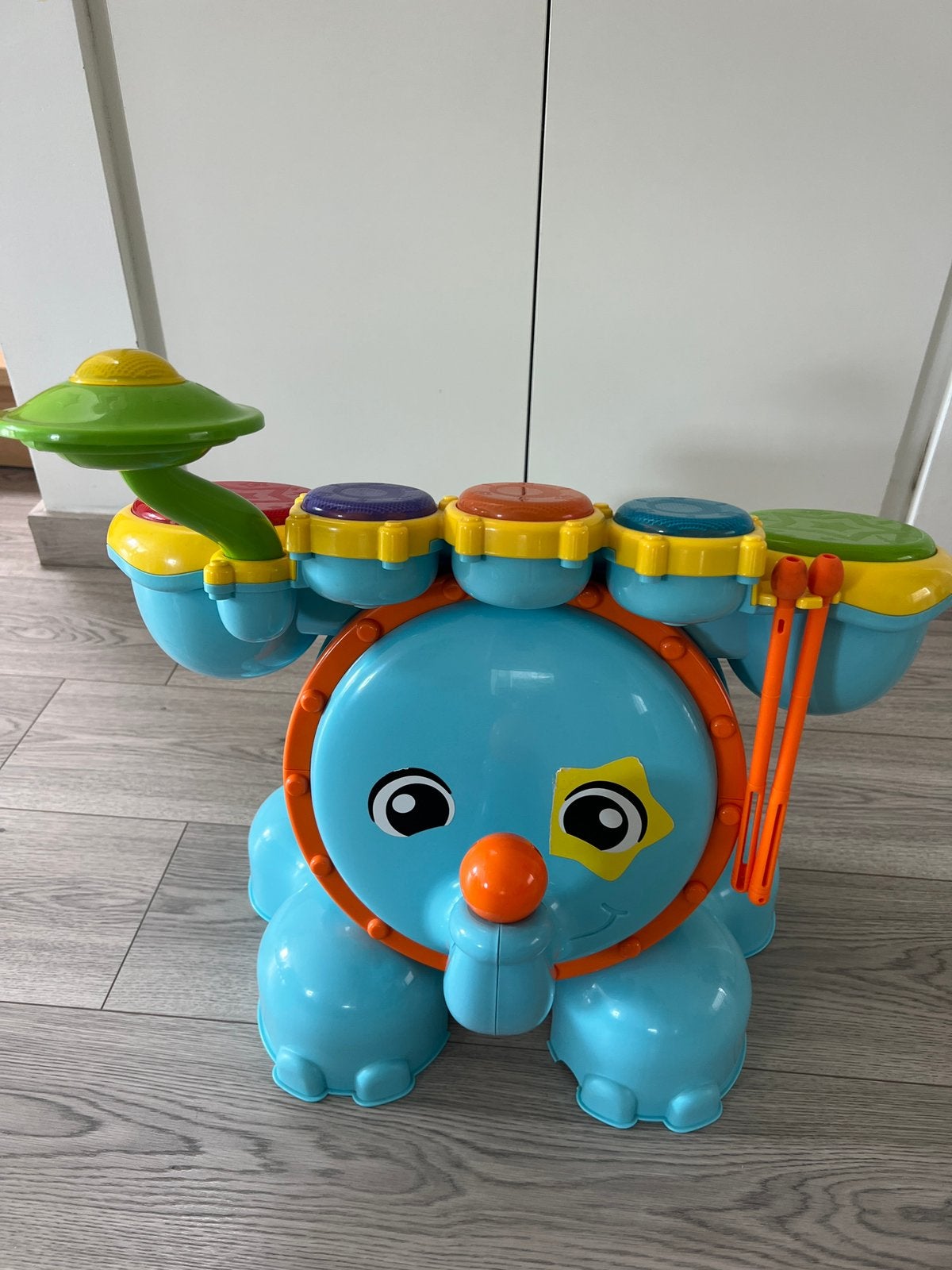 Drumstel Vtech met licht en geluid, Ophalen, Zo goed als nieuw