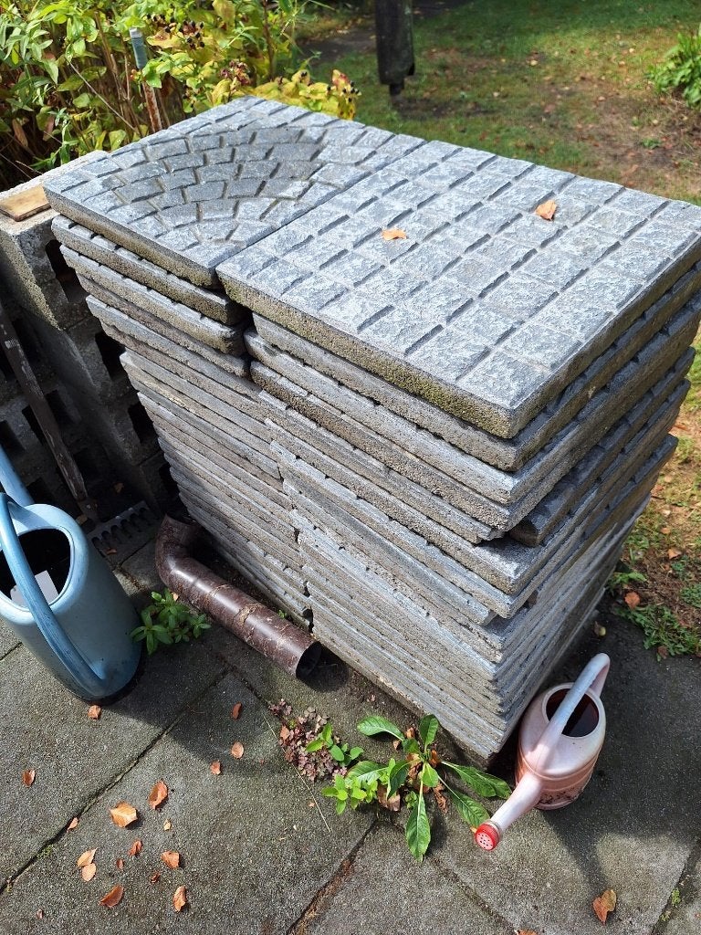 terrastegel, Tuin en Terras, Ophalen, Gebruikt, 10 m² of meer, Grind