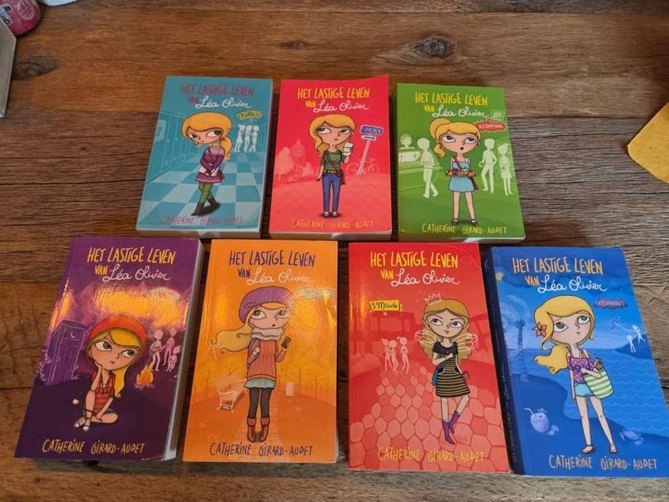 Het lastige leven van Lea Olivier, Boeken, Ophalen