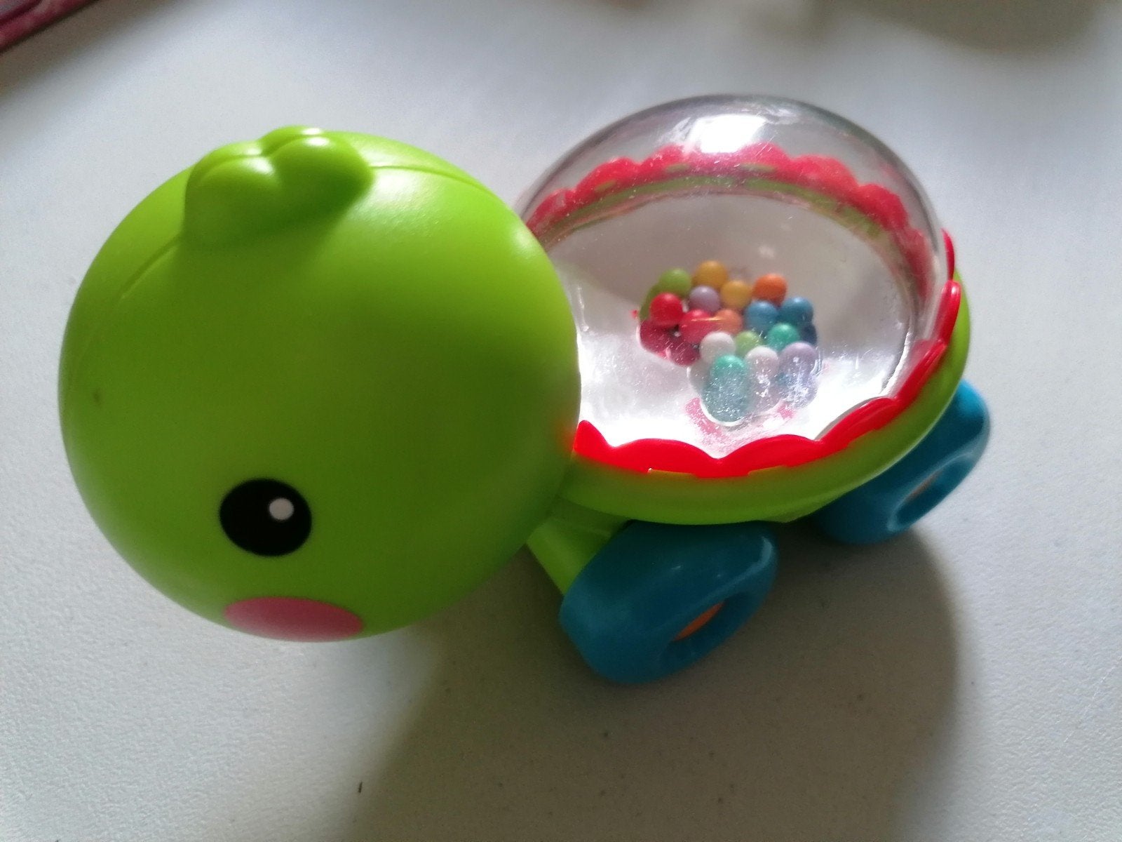 Tortue, hochet, Fisher-Price, Enlèvement