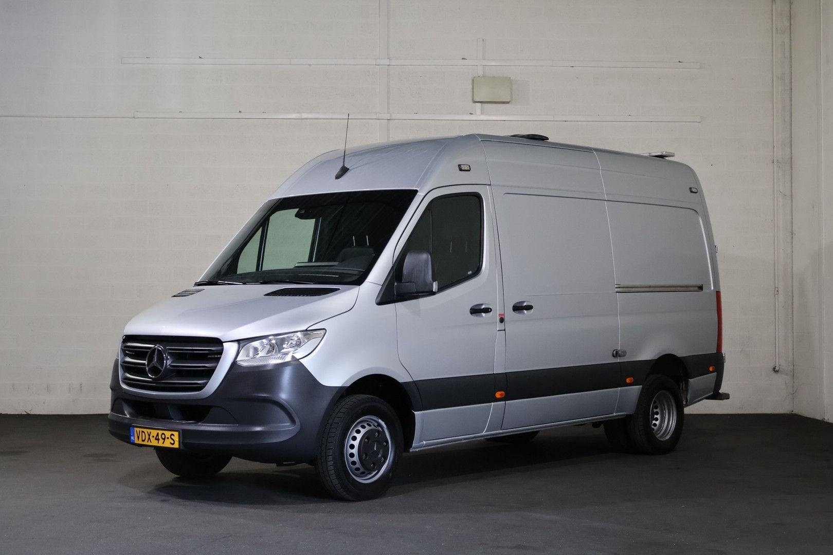 Mercedes-Benz Sprinter 514 CDI L2 H2 Automaat 2x Schuifdeur, Autos, Argent ou Gris, Achat, Mercedes-Benz, Diesel