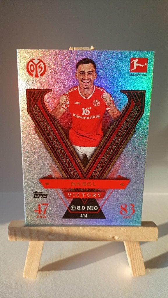 Cartes Topps Bundesliga, Enlèvement ou Envoi, Comme neuf, Cartes en vrac, Foil