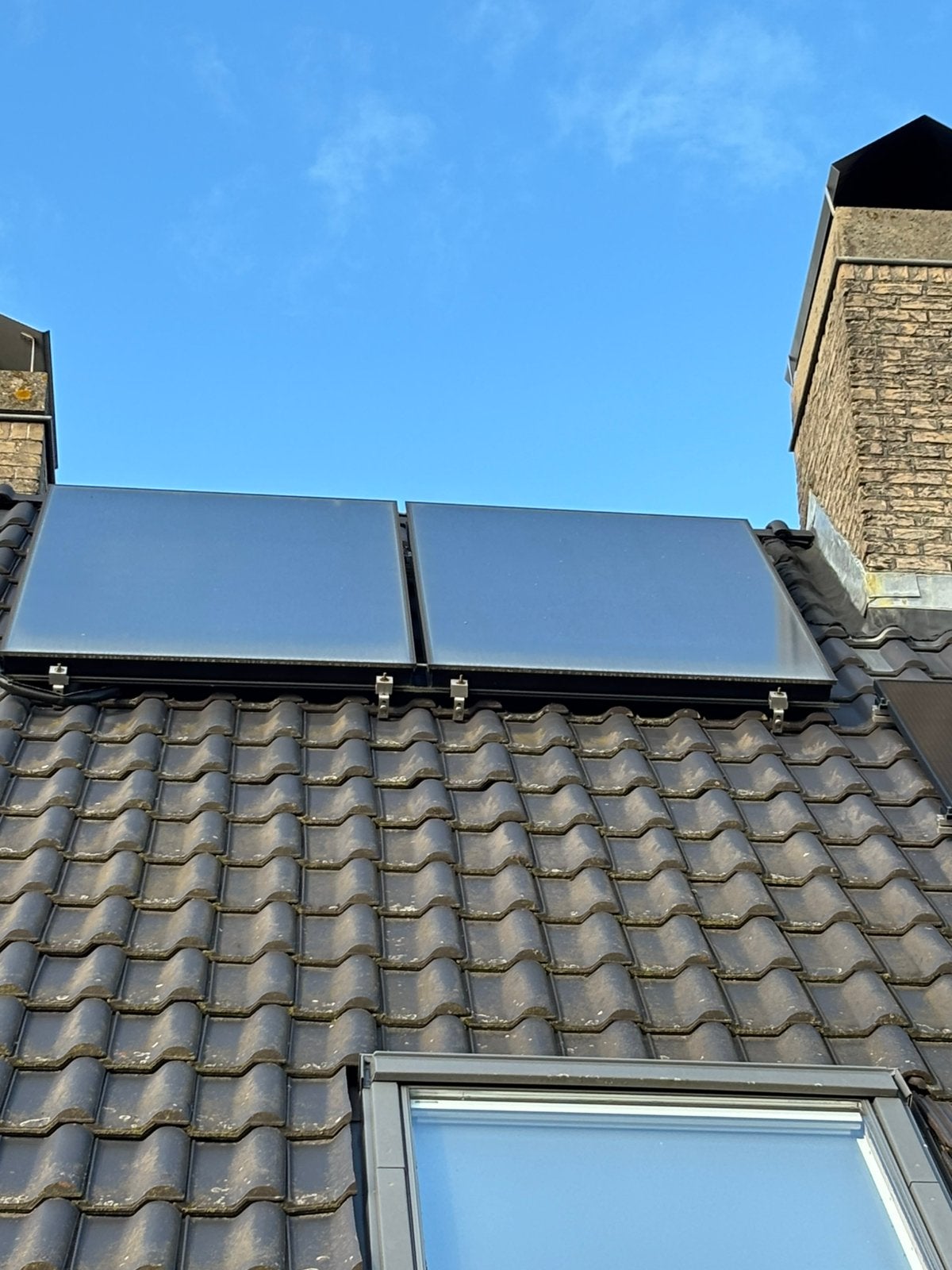 Gratis zonneboiler panelen Vaillant, Doe-het-zelf en Bouw, Ophalen, Gebruikt, Paneel