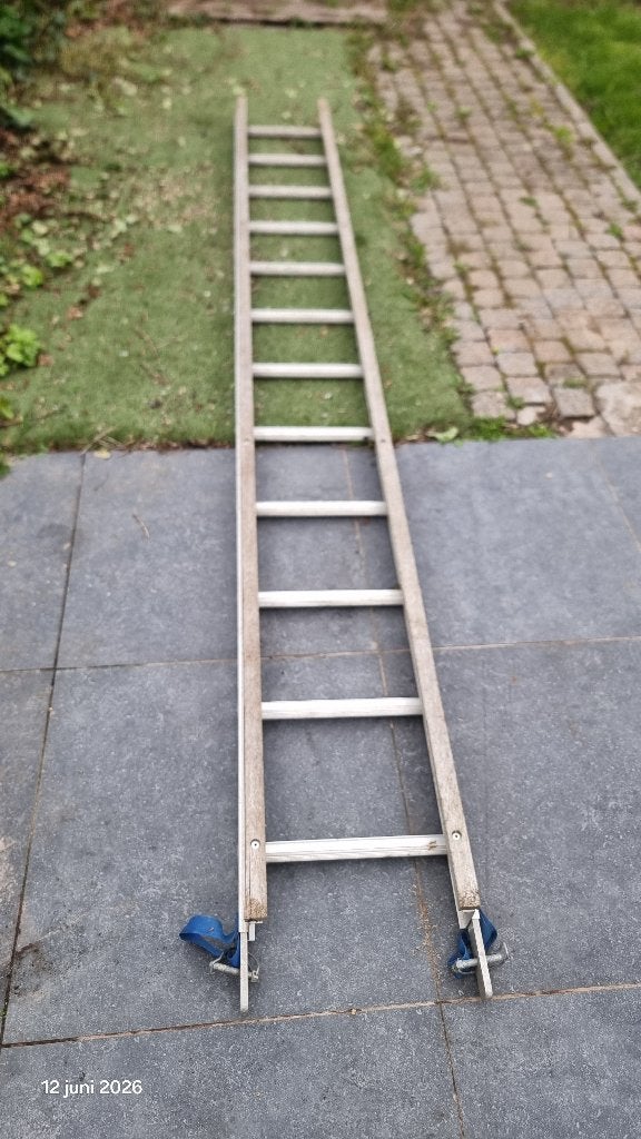 Ladder, Doe-het-zelf en Bouw, Ladders en Trappen, Ophalen, Ladder, 2 tot 4 meter