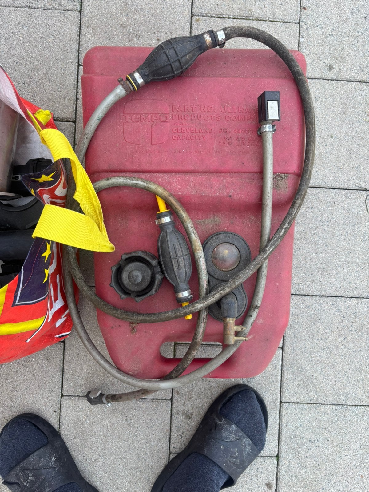 Mazouttank, Watersport en Boten, Ophalen, Gebruikt