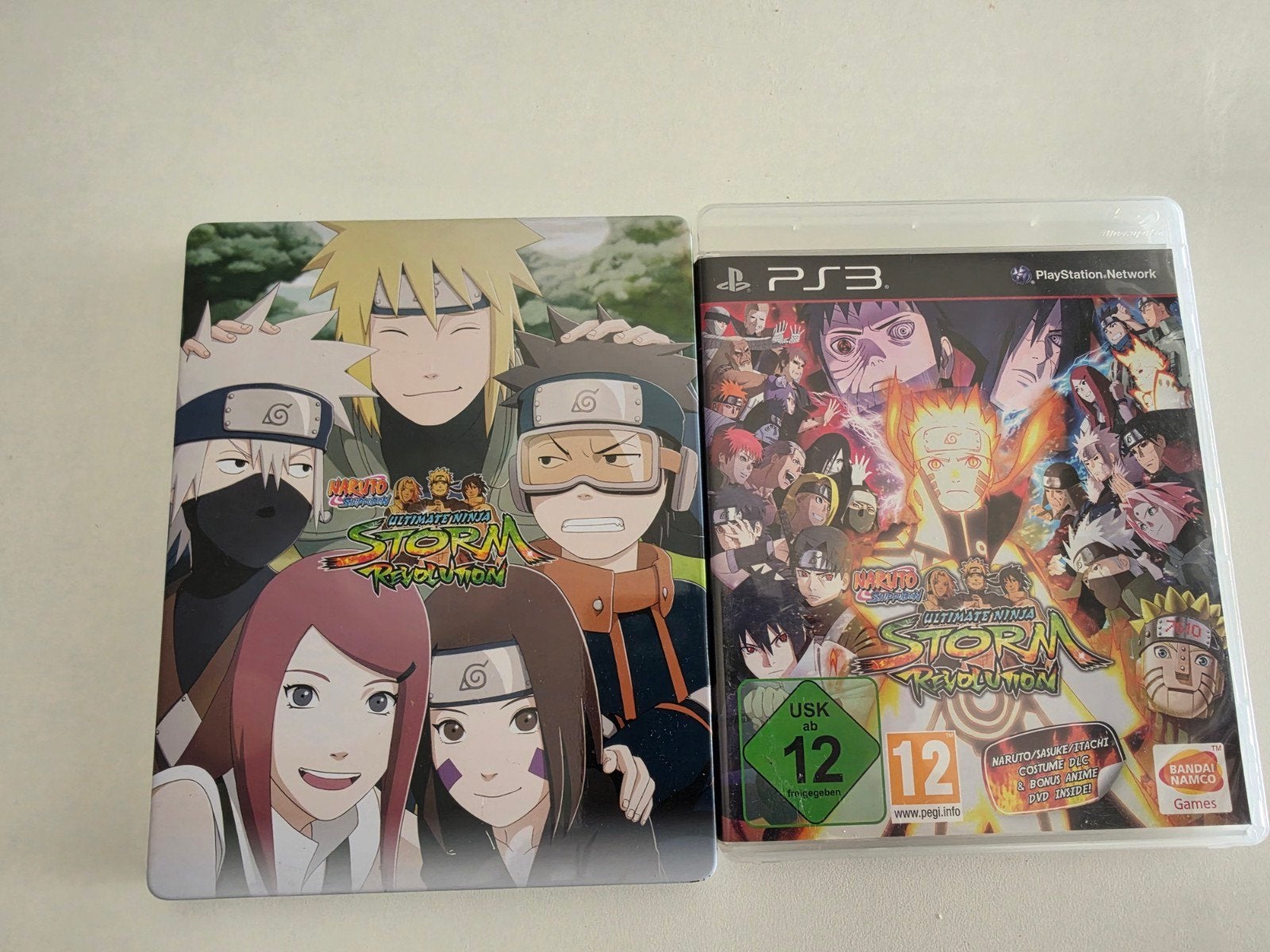 Naruto storm révolution + steelbook playstation 3, Ophalen of Verzenden
