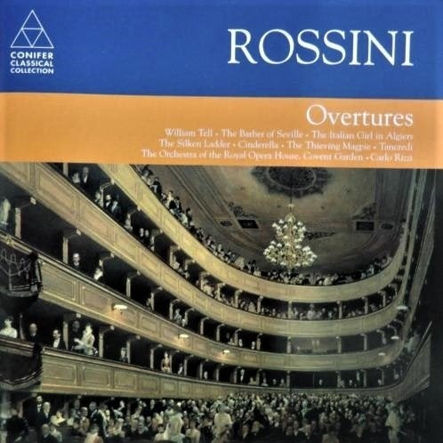 Rossini/Ouvertures - Royal Opera House Covent Garden / Rizzi, Cd's en Dvd's, Cd's | Klassiek, Zo goed als nieuw, Opera of Operette