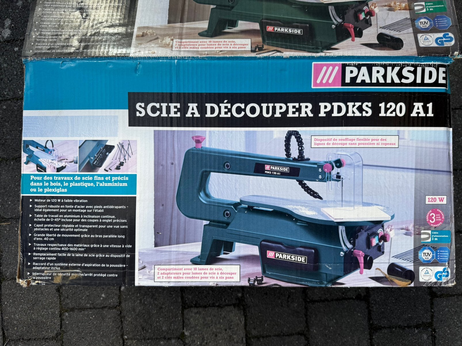 Parkside elektrische figuurzaag, Bricolage & Construction, Enlèvement, Comme neuf, Scie sauteuse