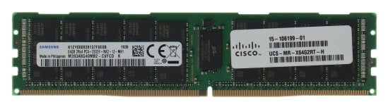 15-106199-01 Cisco 64GB DDR4 4DRX4 PC4-23466 2933Mhz 1.2V EC