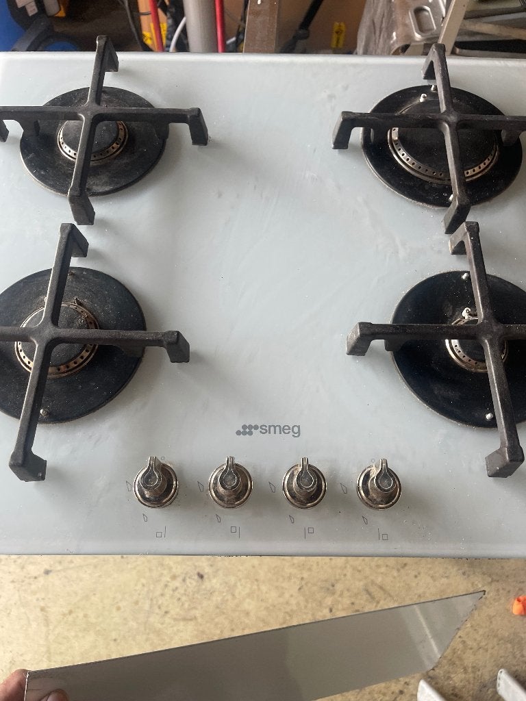 Taque de cuisson, Electroménager, Tables de cuisson, Gaz, 4 zones de cuisson, Encastré, Enlèvement