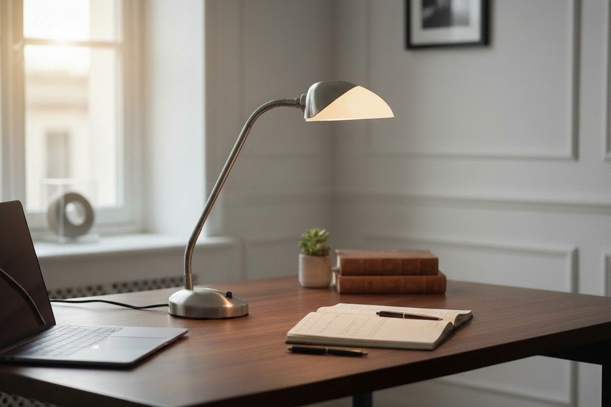 5Stijlvolle Design Bureaulamp – Modern & Tijdloos – 45€
Desi, Ophalen of Verzenden