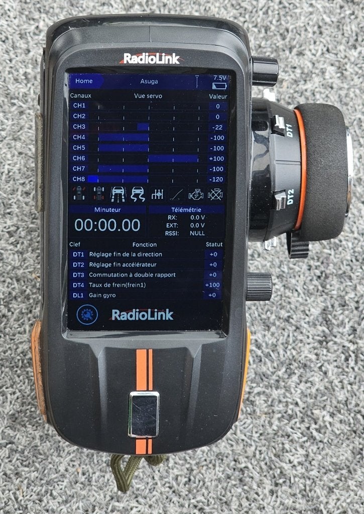 Télécommande Radiolink RC8X + 5 récepteurs + 2 lipos, Hobby & Loisirs créatifs, Enlèvement ou Envoi, Comme neuf