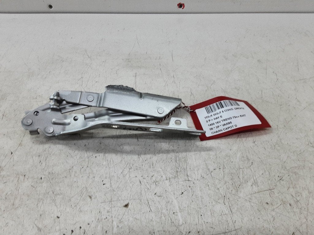 CHARNIERE DE CAPOT DROIT Golf V (1K1) (1KO823302C), Volkswagen, Mevr. I. Hauben, Utilisé, Rue de l'Espoir 34 34
4030  GRIVEGNÉE, BE