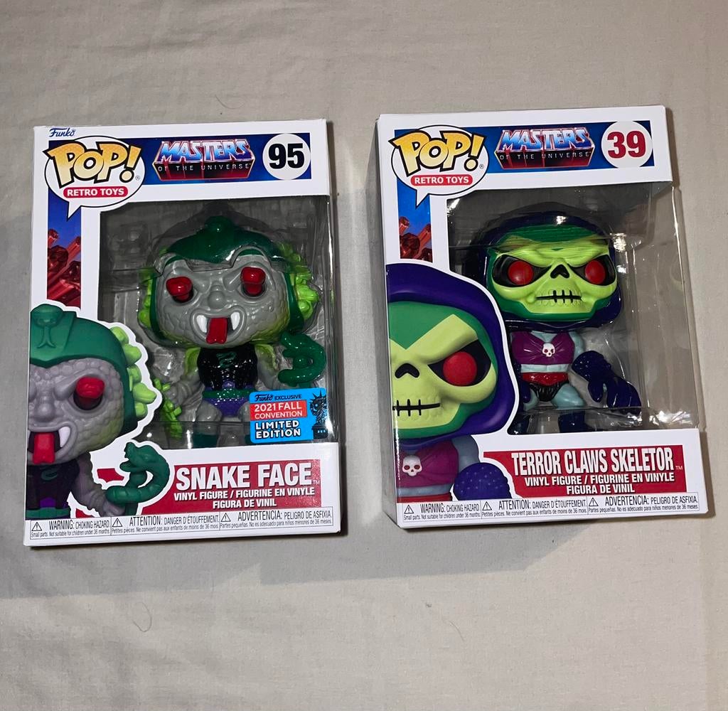 He-Man Funko Pops € 5,00 per stuk., Verzamelen, Ophalen of Verzenden, Nieuw