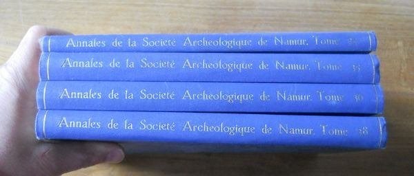 Annales Société Archéologique de Namur T 34 - 35 - 36 - 38, Enlèvement ou Envoi, Utilisé