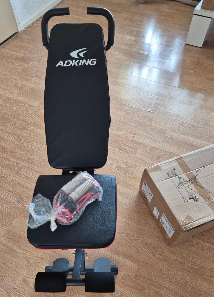 Nieuwe Trainingsbank ADKING - Draaggewicht tot 500kg, Ophalen, Nieuw, Benen, Fitnessbank