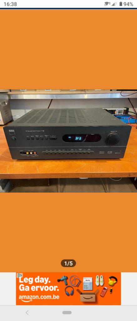 Nad T742 receiver, Ophalen