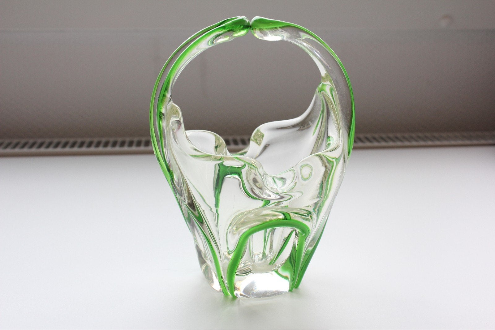 Vintage stuk geblazen glas in Murano-stijl, Antiek en Kunst, Ophalen