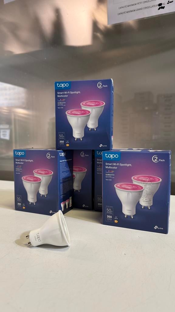 Lot de 10 ampoules Bluetooth TAPO, Neuf, Autres culots, Ampoule LED, 30 à 60 watts