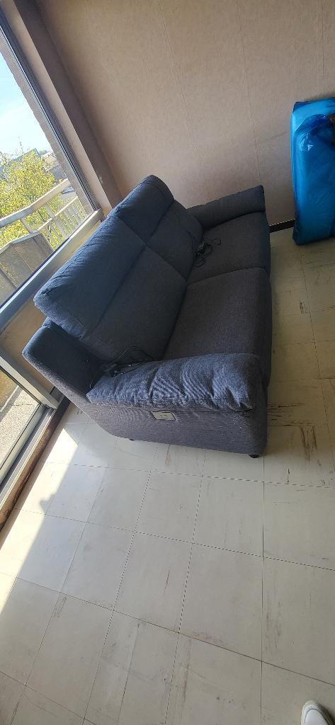 Divan électrique  Poltronesofa, Ophalen, Gebruikt, 100 tot 125 cm, Rechte bank