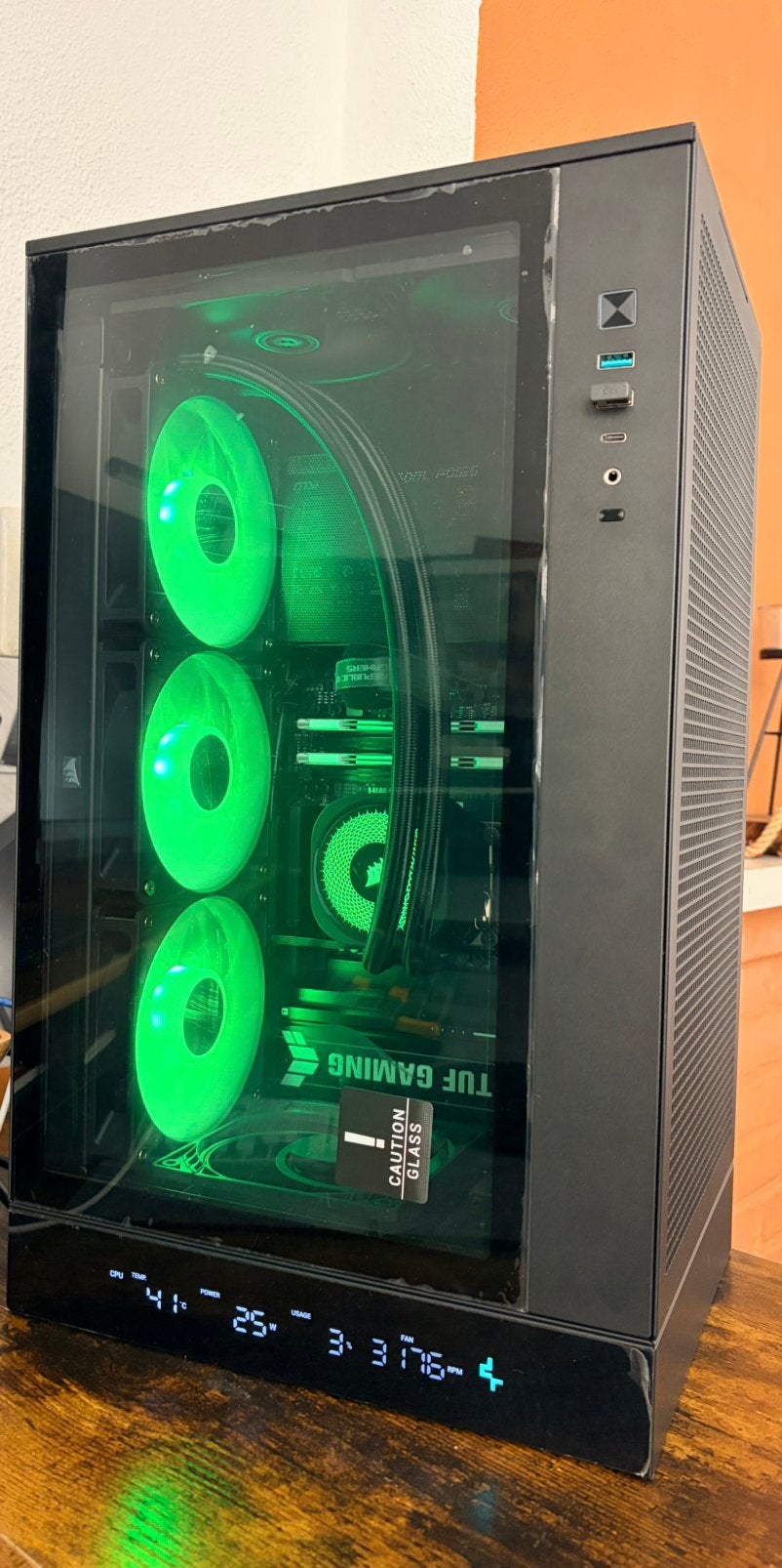 New PC AMD ryzen 9900R, 32gb ddr5 , rtx 5060ti  16gb , 1 tb, Ophalen of Verzenden, Zo goed als nieuw, Gaming, SSD