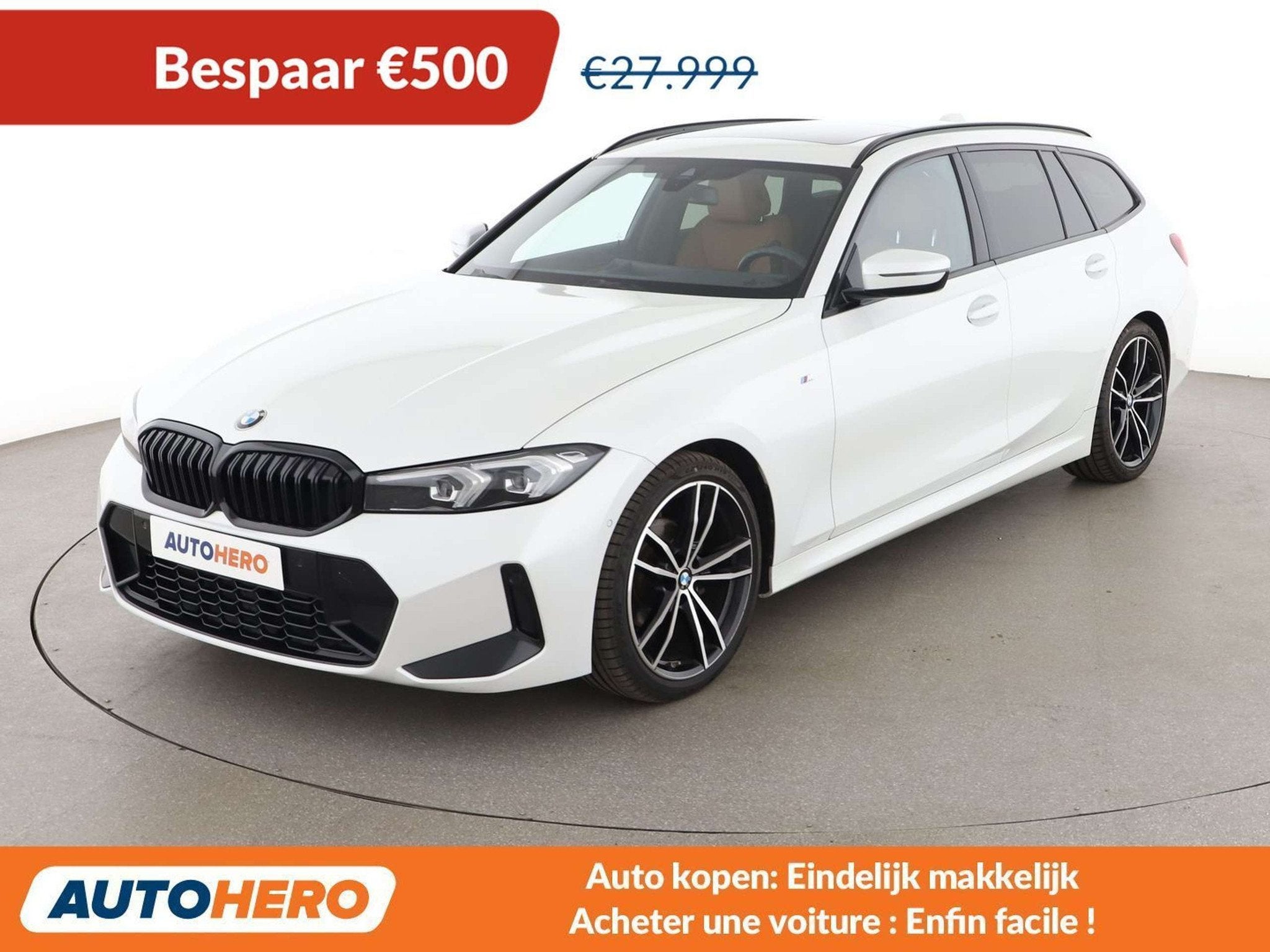 BMW 3 Serie 316 316d Mild-Hybrid M Sport (automatique), Autos, BMW, Achat, 140 g/km, Euro 6, Automatique