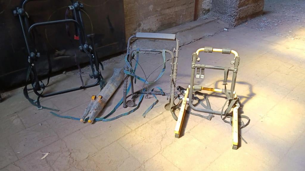 Porte vélos en liquidation, Enlèvement
