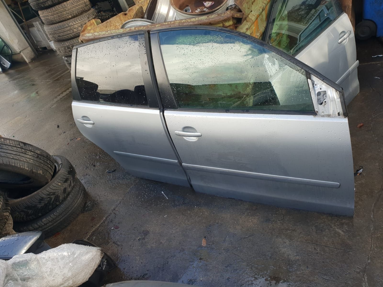 VW POLO PORTIEREN RV+RA  BJ 2002 TOT 2008, Gebruikt, -, Deur, -