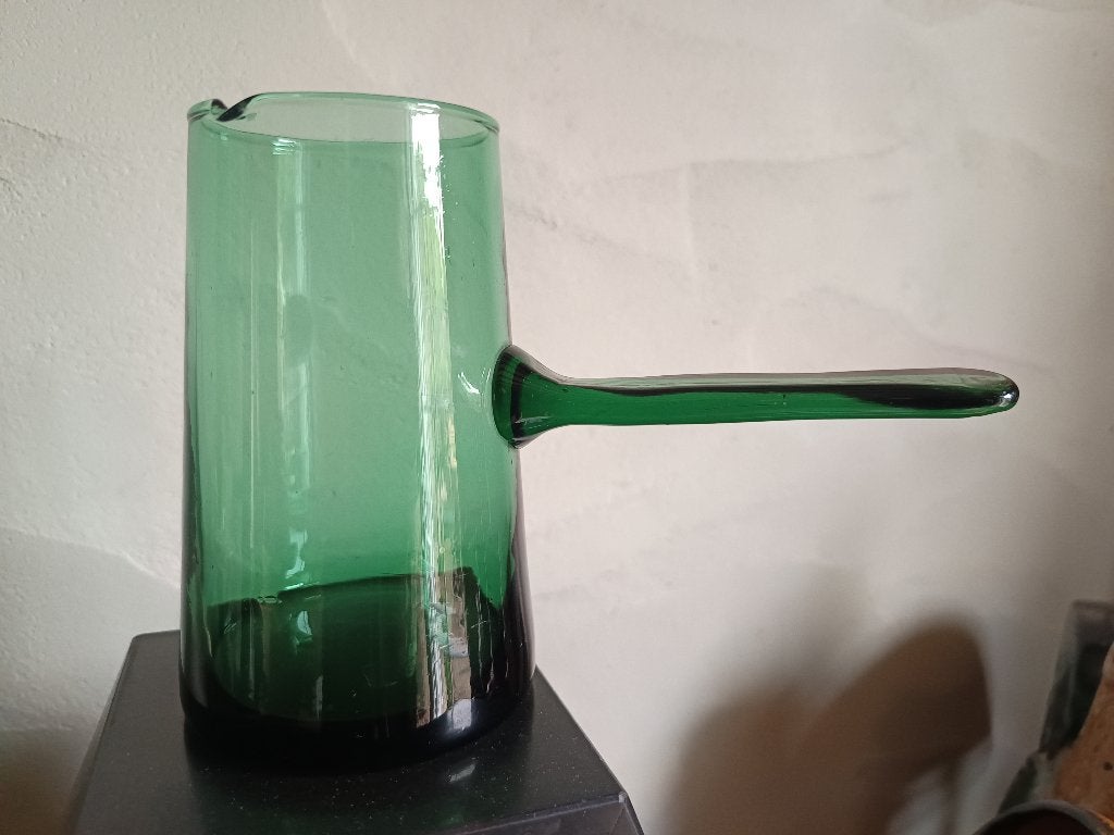 ***VERKOCHT*** Vintage mondgeblazen pichet karaf, Antiek en Kunst, Verzenden