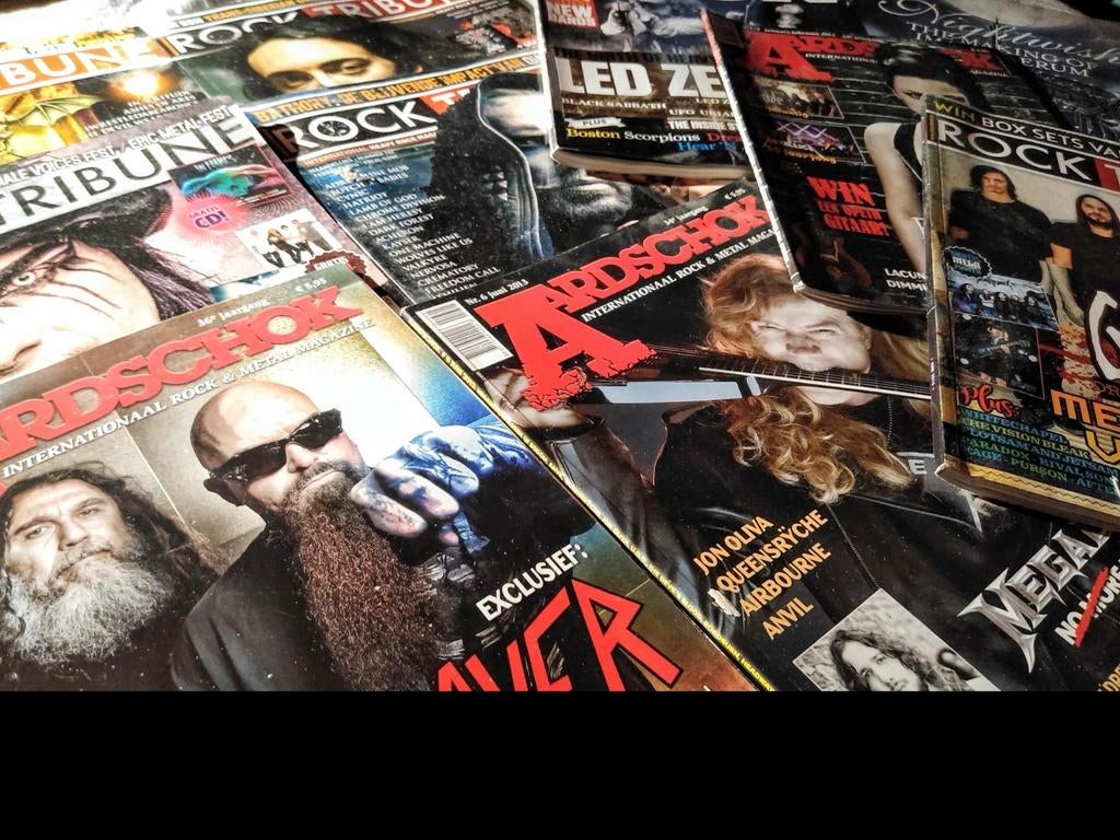 Magazines de heavy metal, RockTribune et Aardschok, Enlèvement ou Envoi
