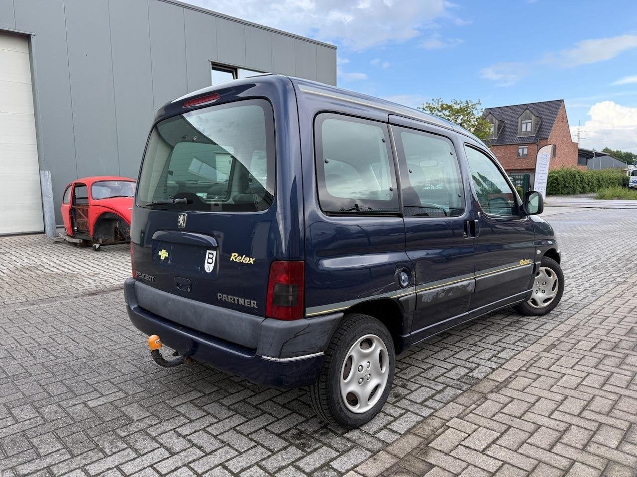 Peugeot Partner 1.6 Benzine| 2x schuifdeur | Trekhaak | Airc, Auto's, Voorwielaandrijving, 1160 kg, Gebruikt, 4 cilinders