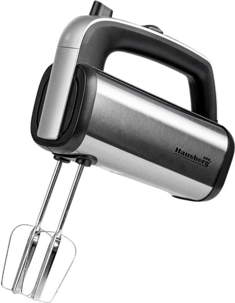 Hausberg RVS Handmixer met 5 Snelheden. Gratis verzending!, Elektronische apparatuur, Verzenden, Nieuw, 3 snelheden of meer, Vaatwasserbestendig