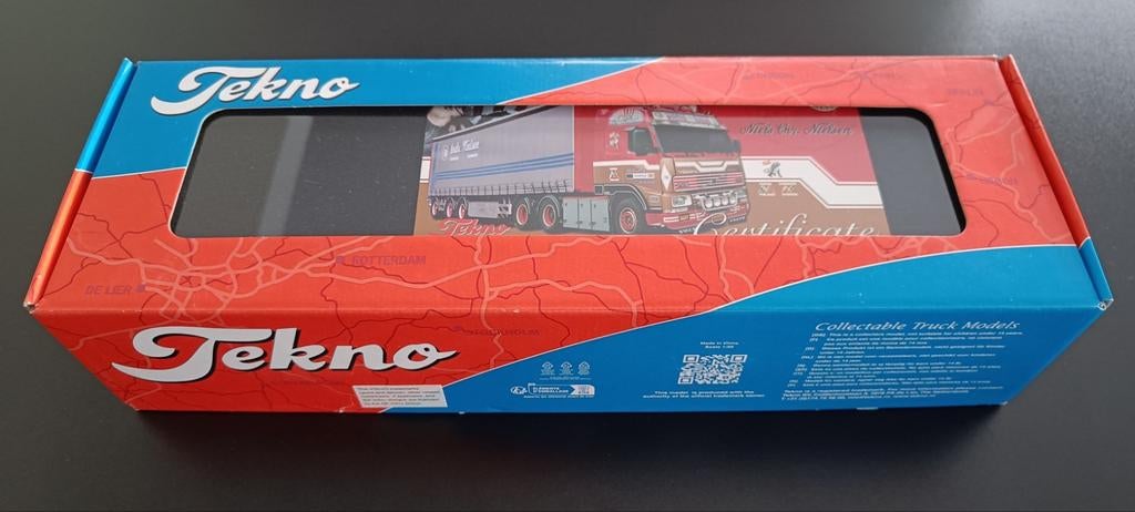 Modèle de camion Tekno Volvo Niels Chr. Nielsen 1:50., Enlèvement ou Envoi, Neuf, Bus ou Camion, Tekno