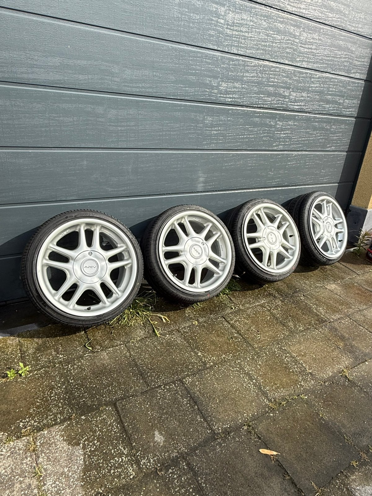 AZEV E 4x100 17inch 8J ET20, Autos : Pièces & Accessoires, Pneus & Jantes, Pneus et Jantes, 17 pouces, Enlèvement, Utilisé