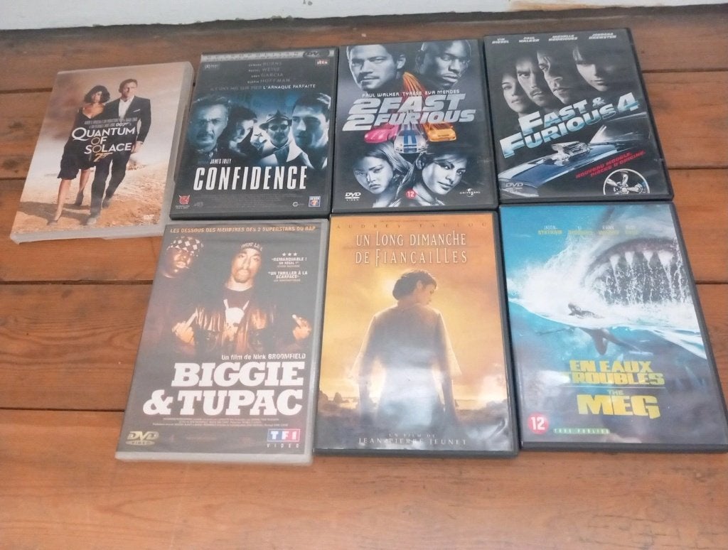 Lot de 14 dvds divers, CD & DVD, Enlèvement, Comme neuf, Autres genres