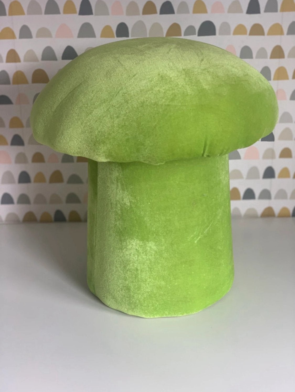 Krukje velvet groen, Huis en Inrichting, Ophalen of Verzenden, Zo goed als nieuw