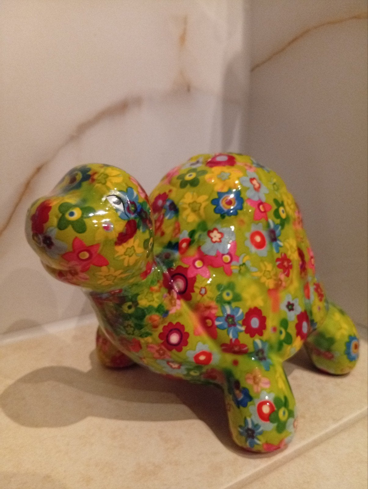 Pomme pidou spaarpot schildpad 25€, Collections, Tirelires, Enlèvement